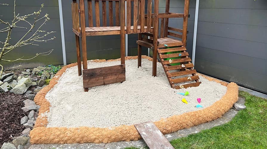 Obrzeże z wałka kokosowego